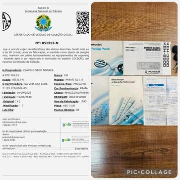 VOLKSWAGEN PARATI GL 1.8