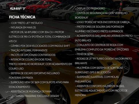 PORSCHE PANAMERA 4 E-HYBRID