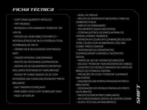 PORSCHE CAYENNE TURBO 4.0 V8 599CV (H�BRIDO)