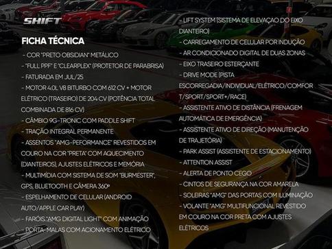 MERCEDES-BENZ GT 63 S AMG E PERFORMANCE AUT. HIB