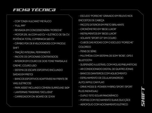 PORSCHE PANAMERA 4S 2.9 560CV (H�BRIDO)