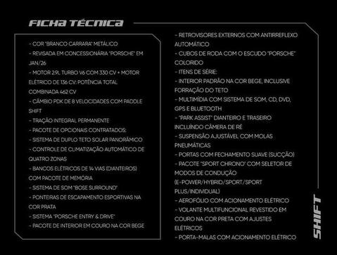 PORSCHE PANAMERA 4 2.9 (H�BRIDO)