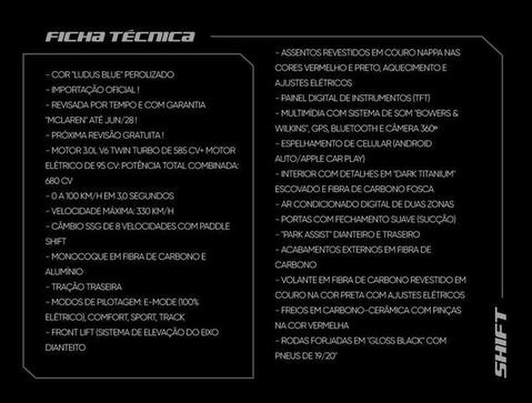 MCLAREN MCLAREN ARTURA COUPE 3.0 V6 2P (H�BRIDO)
