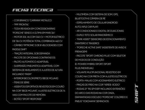 PORSCHE CAYENNE 3.0 V6 462CV (HIBRIDO)