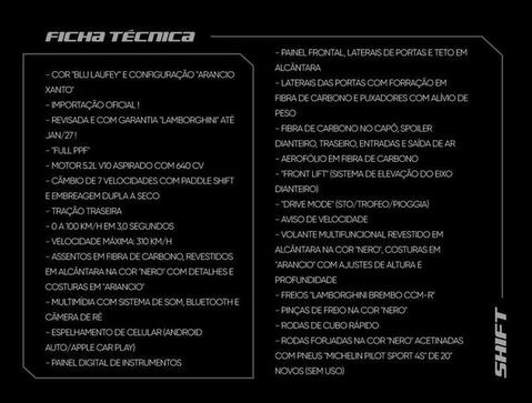 LAMBORGHINI HURACAN LP 640-2 STO