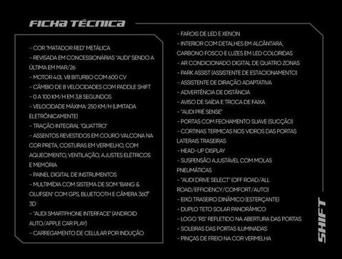 AUDI RS Q8 4.0 BITURBO FSI