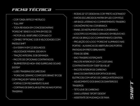PORSCHE CAYENNE TURBO GT 4.0 V8