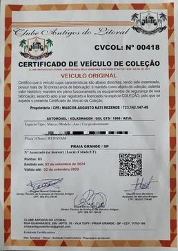 VOLKSWAGEN GOL GTS 1.8 2P